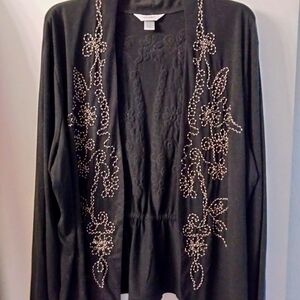 CJ BANKS BOHO EMBROIDERED CARDIGAN ♥️